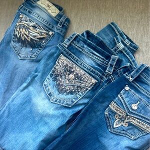 Miss Me women’s jeans all size 27